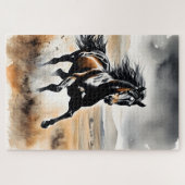Stallion in Full Stride Legpuzzel (Horizontaal)