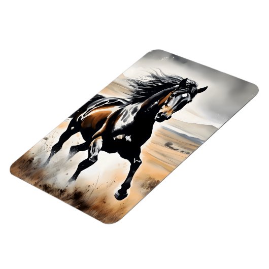 Stallion in Full Stride Magneet (Linkerzijde)