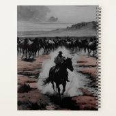 Stallion in Full Stride Planner (Achterkant)