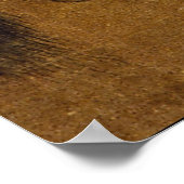 Stallion met Groom Poster (Hoek)