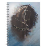 Stallion Portrait - Notitieboek (Voorkant)