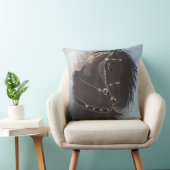 Stallion Portrait - Pillow Kussen (Stoel)