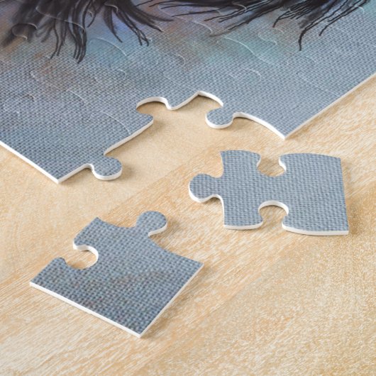 Stallion Portrait - Puzzle Legpuzzel (Zijkant)