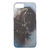 Stallion Portret - iPhone Case (Achterkant)