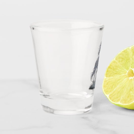 Stallion shot glass Glas (Links)
