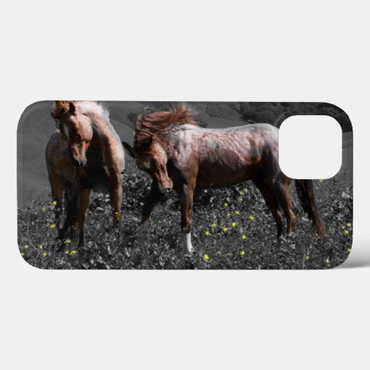 Stallion Spar Case-Mate iPhone Case (Achterkant (horizontaal))