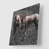 Stallion Spar Vierkante Klok (Hoek)