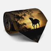 Stallion Stropdas (Opgerold)