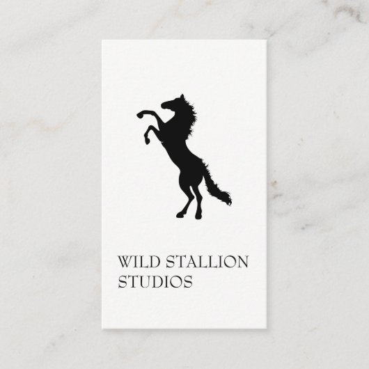 Stallion Visitekaartje (Voorkant)