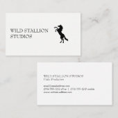 Stallion Visitekaartje (Voorkant / Achterkant)