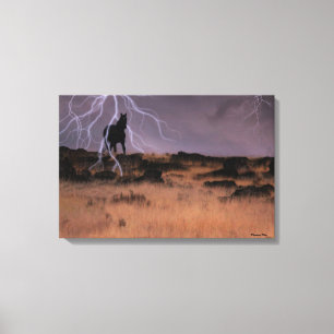 Stallion Voodoo Canvas Afdruk