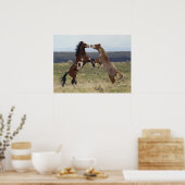 Stallions, Steens-gebergte, Oregon Poster (Keuken)