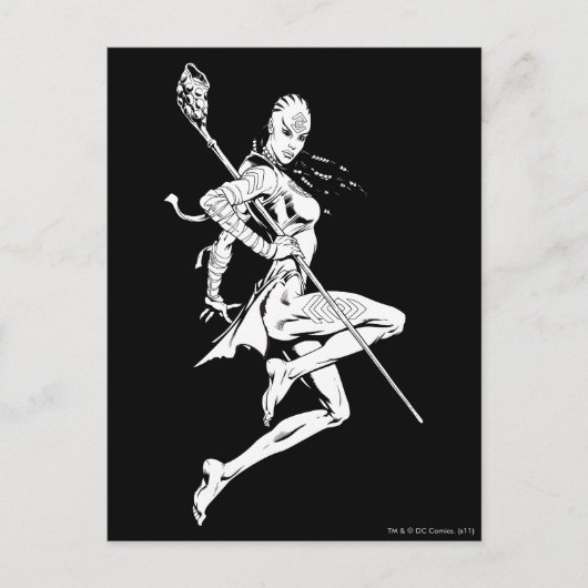 Stam 3 van de indigo briefkaart (Voorkant)