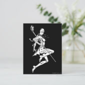 Stam 3 van de indigo briefkaart (Staand voorkant)