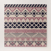  stam Azteekse achtergrond, etnisch patroon. Legpuzzel (Verticaal)