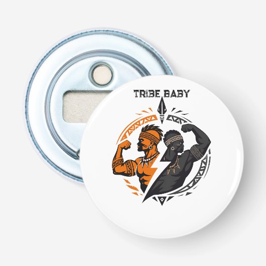 STAM BABY BUTTON FLESOPENER (Voorkant)