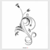 Stam Bloem Sticker (Vel)