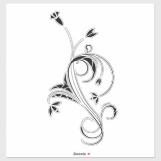 Stam Bloem Sticker