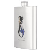Stam Blue Zeemeermin Elegante Fantasy Sirene Flacon (Links)