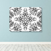 stam- canvas afdruk (Insitu (Houten vloer))