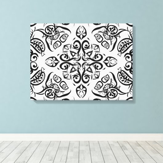 stam- canvas afdruk (Insitu (Houten vloer))