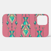 stam: etnisch naadloos patroon Case-Mate iPhone case (Achterkant (horizontaal))