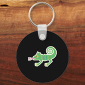 stam hagedis ontwerp sleutelhanger (Voorkant)