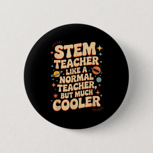Stam Leraren Definitie Grappige Wetenschap Wiskund Ronde Button 5,7 Cm