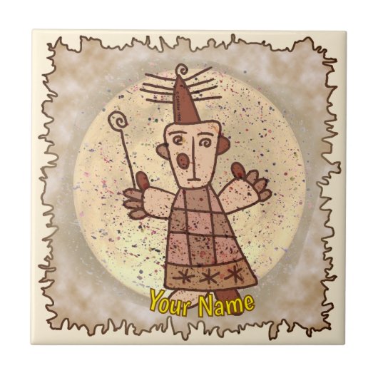Stam Magiër Tegeltje (Voorkant)
