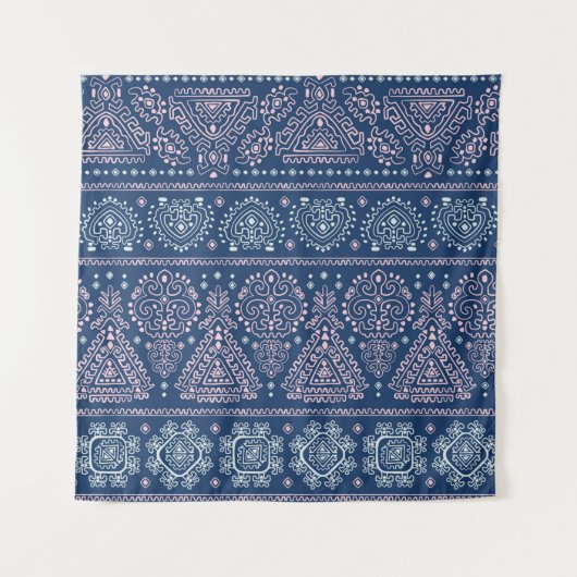  stam Mexicaanse  etnische naadloze pat Wandkleed (Voorkant)