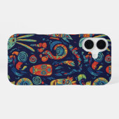 Stam motieven iPhone 16 hoesje (Achterkant horizontaal)