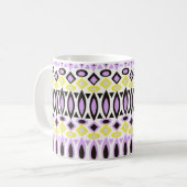 Stam patroon koffiemok (Voorkant links)