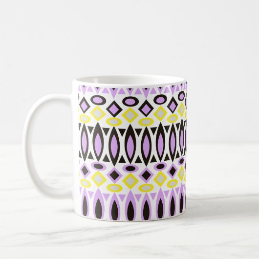 Stam patroon koffiemok (Links)