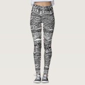 Stam Patroon Leggings (Voorkant)