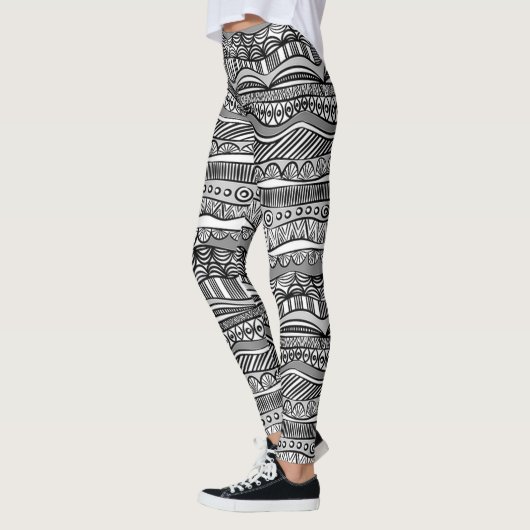 Stam Patroon Leggings (Links)