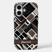 Stam Pensioen Cadeaus voor Afro-Amerikaanse Vader Case-Mate iPhone Case (Achterkant)