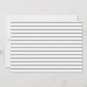 Stam pijl wild one pijl foto uitnodiging (Achterkant)