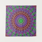 Stam-quilt-mandala Wandkleed (Voorkant (horizontaal))