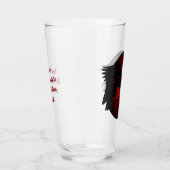 Stam Raven Glas Inheemse Raven Glas Personaliseer (Rechts)