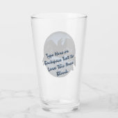 Stam Raven Glas Inheemse Raven Glas Personaliseer (Achterkant)