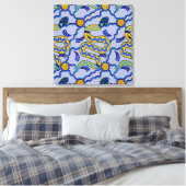 Stam Slang Canvas Afdruk (Insitu (Slaapkamer))