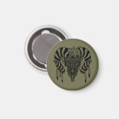 Stam stier schedel magneet (Voorkant / Achterkant)