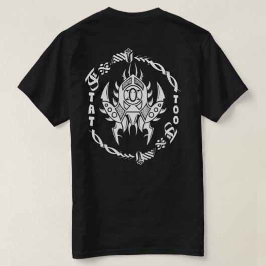Stam Tattoo T-shirt (Design achterkant)
