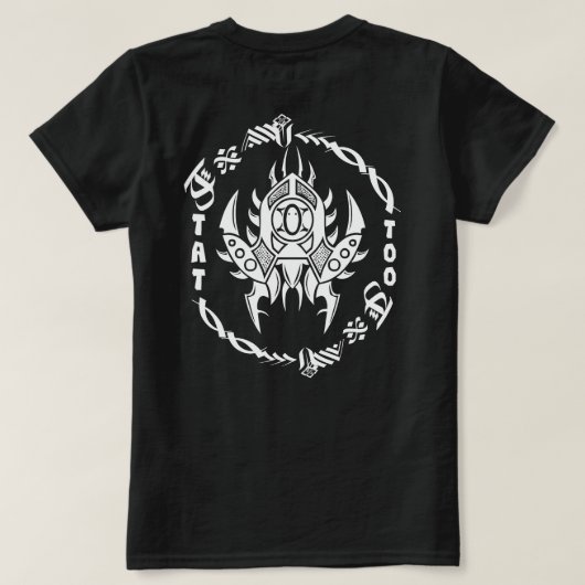 Stam Tattoo T-shirt (Design achterkant)