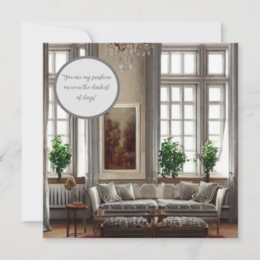  stam: "Timeless Love" Notitiekaartje (Voorkant)