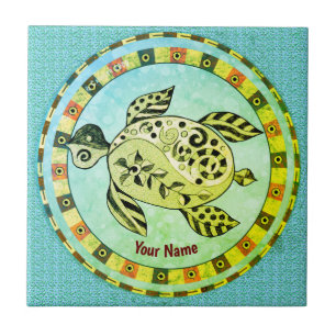 Stam Turtle Tegeltje
