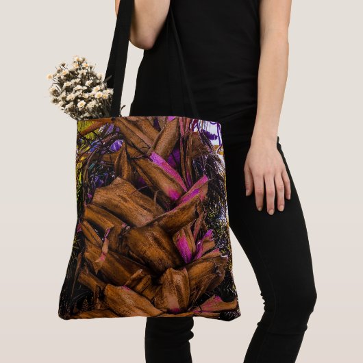 Stam van de Sabelpalm Tote Bag (Dichtbij)