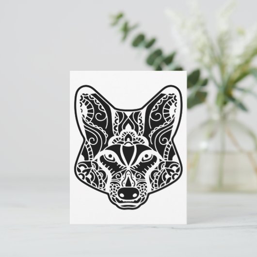 Stam WOLF Briefkaart (Staand voorkant)