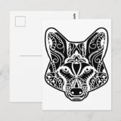 Stam WOLF Briefkaart (Voorkant / Achterkant)
