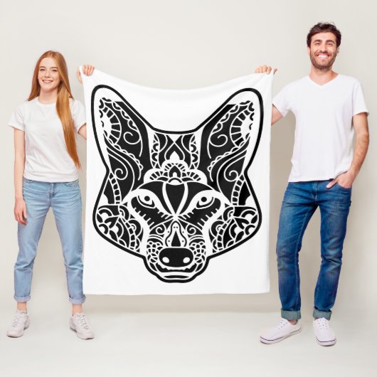 Stam WOLF Fleece Deken (In situ)